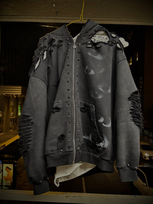 WATCHING EYE “EMO” ZIP UP HOODIE